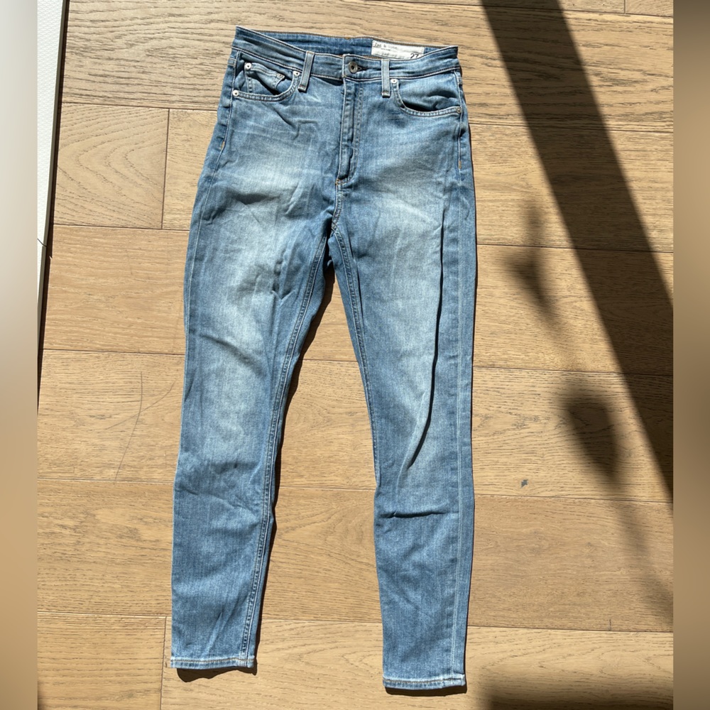 Rag & Bone Nina High-Rise Ankle Skinny Jeans